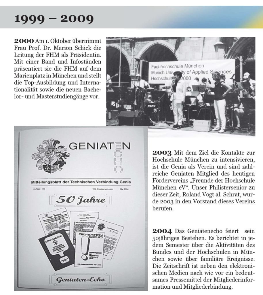 Ablichtung: Geschichte der T.V. Genia 1919 - 2019